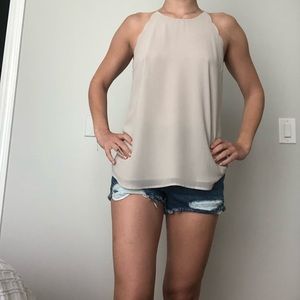 Naked Zebra Tank Top